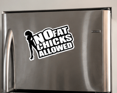 No Fat Chicks Allowed | STCKR