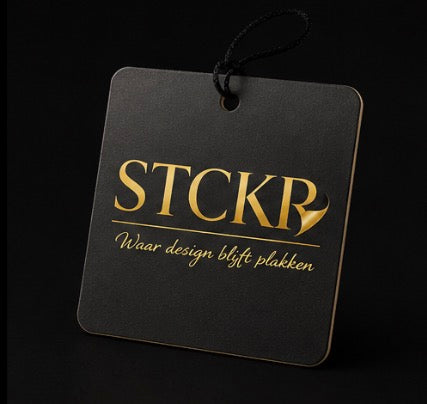Luxe Geurhanger – Black & Gold Edition | STCKR