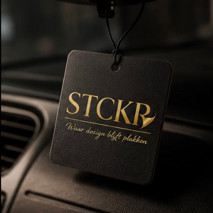 Luxe Geurhanger – Black & Gold Edition | STCKR