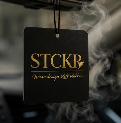Luxe Geurhanger – Black & Gold Edition | STCKR