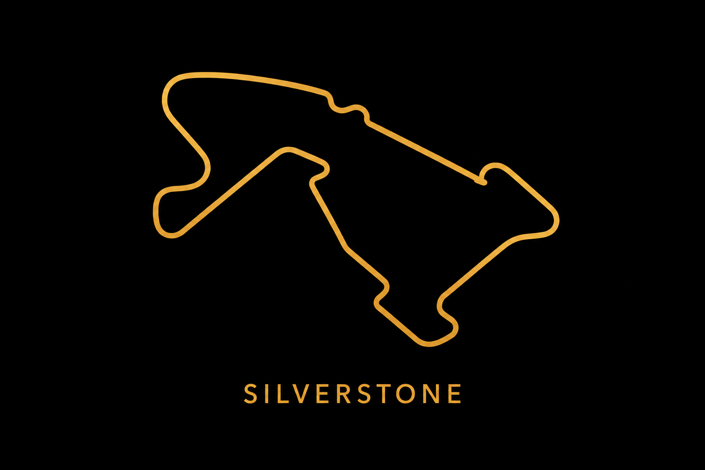 Silverstone circuit sticker | STCKR