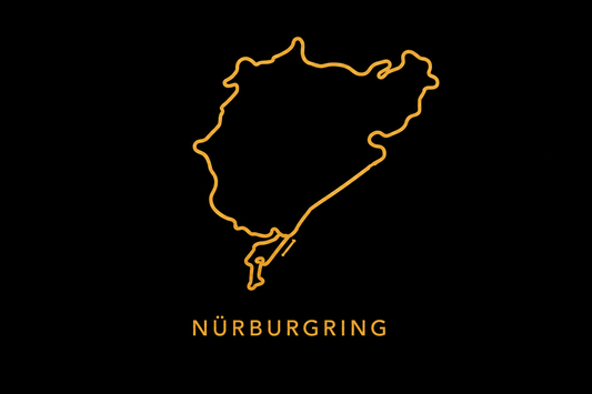 Nürburgring circuit sticker | STCKR