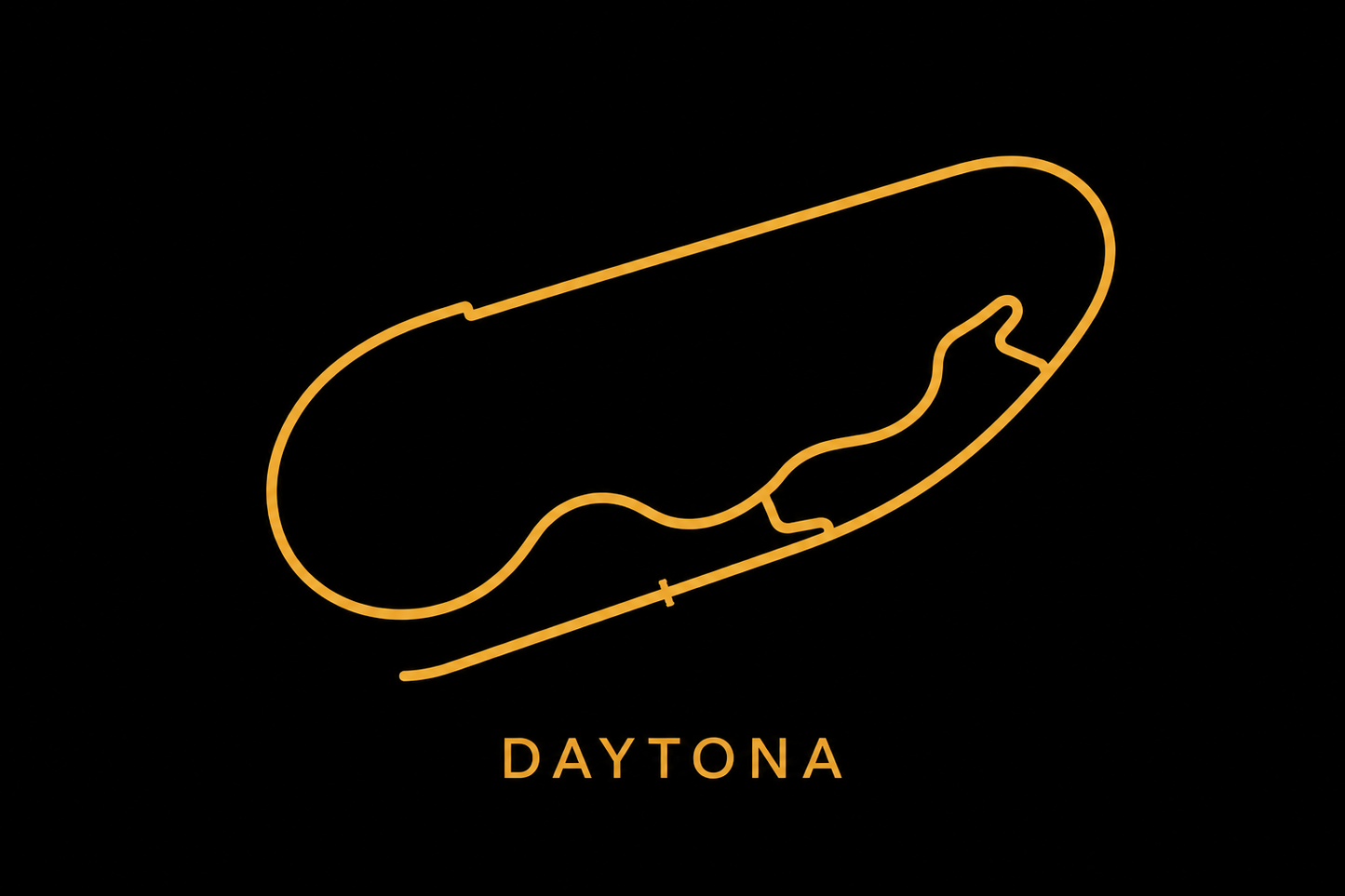 Daytona circuit sticker | STCKR