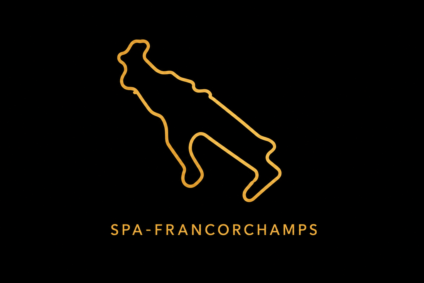 Spa-Francorchamps circuit sticker | STCKR