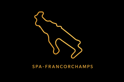 Spa-Francorchamps circuit sticker | STCKR