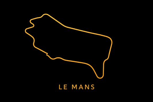 Le Mans circuit sticker | STCKR